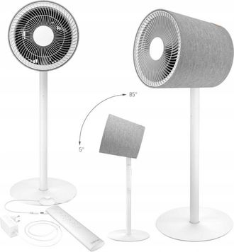 Stadler Form Ventilador De Pie Simon 3d Oscilaci&oacute;n Control Remoto Silencioso