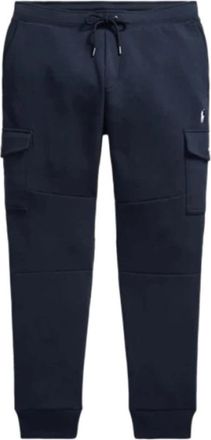 Polo Ralph Lauren Double Knit Jogger Pants - Heren - Sweatpants - Blauw - L - Katoen - Broeken