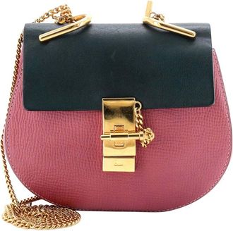 Chlo&eacute; Drew Crossbody Bag Leather Mini (Authentic Pre-Loved)