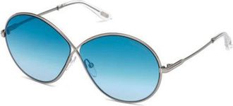 Tom Ford FT0564 14X Womens Sunglasses Grey Size 64