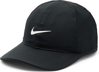 Nike Dri-FIT Club Unstructured Featherlight Cap Baseball Caps Black/White : LG/XL, Polyester