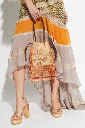 Etro Handbag Kalispera Small, Womens, Cream