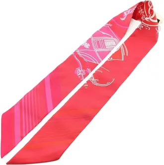 Hermès Foulard Ex-libris 2021 - Rosso