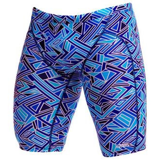 Funky Trunks Training Jammers Badehose f&uuml;r Herren | blau