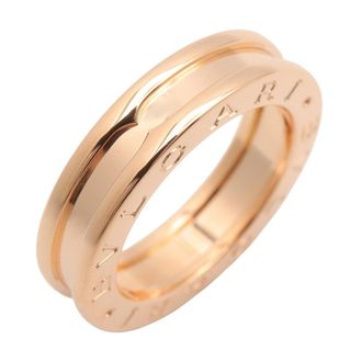 Bulgari Gold Pink Gold (18K) Band Ring (Pre-Owned)