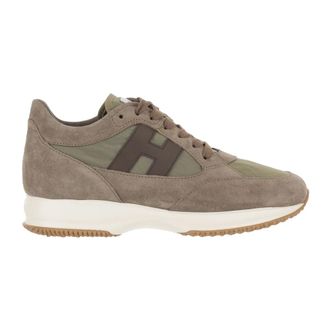 Hogan Interactieve Sneakers - Heren - Sneakers - Beige - 39 1/2 EU - Leer - Schoenen