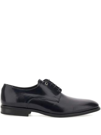 Carlo Pignatelli leather derby shoes - Blue