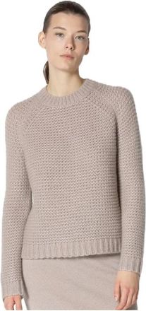 Sminfinity Fluffy Crew Jumper - Dames - Ronde hals truien - Grijs - XS - Truien & Vesten