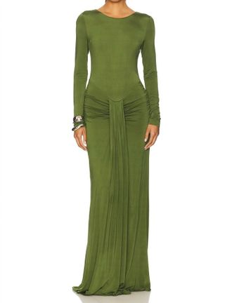 NBD Heena Gown In Olive