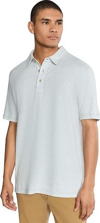 Tommy Bahama Luzia Beach Polo Mens Clothing Light Rosemary Heather : 3XL, Cotton/Linen