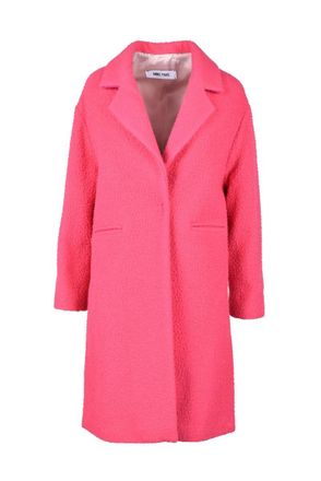 ANNIE PARIS Virgin Wool Coat - Fuchsia