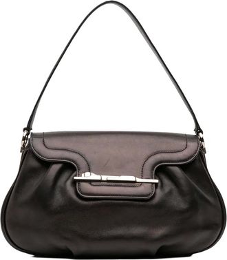 Cartier 1990-2010 Leather Panthere shoulder bag - Marrone