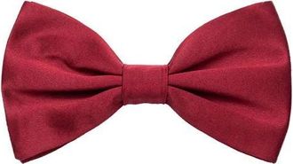 Dolce & Gabbana Accessoires, Heren, Rood, ONE Size, Rode Zijden Strik Burgundy Haak