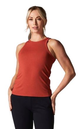 Tavi Perfect Fit Rib Tank in Spice at Nordstrom, Size X-Small