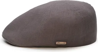Sterkowski Rusty | 100% Linen Flat Cap for Men and Women | Newsboy Driving Gatsby Ivy Irish Scally Cabbie Peaky Scully Paperboy Summer Duckbill 6 Panel Cabby New