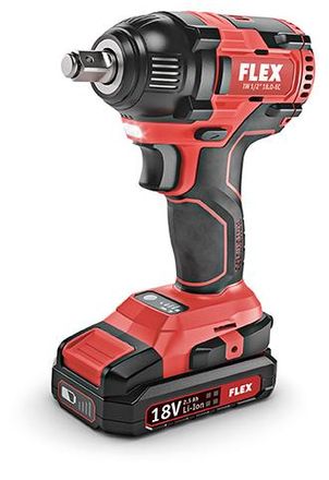 Flex Llave De Impacto Iw 1/2 18.0-ec Light Kit En Boxx + 2 Bater&iacute;as + Cargador - 920090