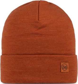 Buff Heavyweight Merino Wool Hat Mütze - Unisex | rot