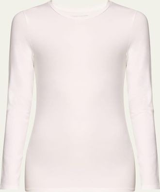 Majestic Filatures Soft Touch Crewneck Top