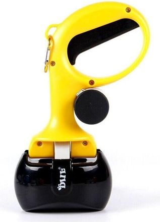 OEM Pelle Ramasse-crottes - Abs Resistente - Para Perros De Todas Las Tallas - Con Dispensador De Bolsas - 26 X 12 X 9,5 Cm - 1 Unidad