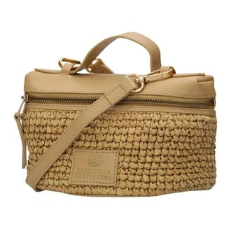 Fred De La Bretoniere Lori Crossbody Bag - Dames - Tassen - Beige - Maat: ONE Size