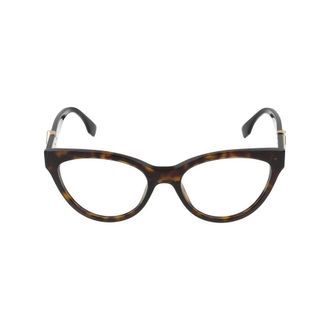 Fendi Glasses, unisex, Multicolor, Size: 54 MM FF Diamonds Optical Frame