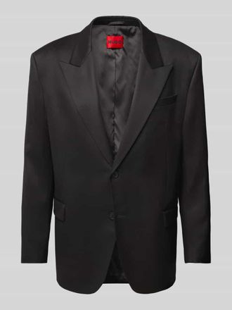 HUGO BOSS Sakko mit Brustleistentasche Modell Ulan in Black, Größe 54