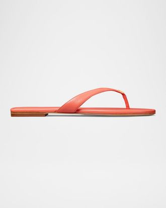 Tory Burch Capri Medallion Flip Flop Sandals