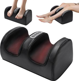 OEM Verwarmende Voetmassager: Voetmassager Voor Bloedsomloop, Elektrische Biljjmassager, Voetmassageapparaat, Relaxatie Cadeau (europese Stekker)