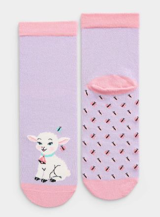 Simons Womens Adorable animal ankle socks