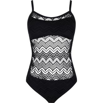 Vilebrequin Lace One-piece Swimsuit in Black at Nordstrom, Size X-Small