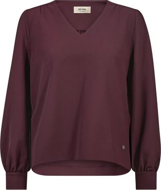Mos Mosh Blouses - Dames - Blouses - Paars - XS - Overhemden