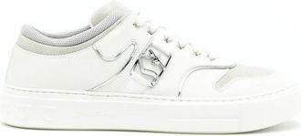 Ferragamo Mens White Sneakers, US Size 6.5