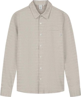 Law Of The Sea LAW OF THE Sea, Heren, Overhemden, Beige, Maat: XL