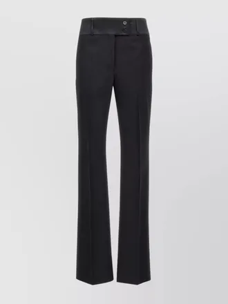 Ferragamo virgin wool tuxedo trousers