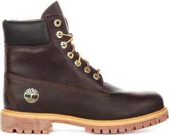 Timberland Premium 6-Inch Waterproof Boot - male - Timberland - Lace-up Boots - Brown - 7 1/2 UK - Shoes