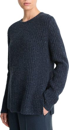 Vince Ribbed Donegal Cashmere Tunic