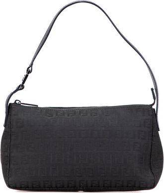 Fendi Pre-owned Fendi Zucchino Canvas Shoulder Bag Ladies T4T0PDXPP1S7ZCMU