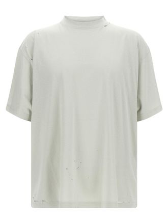 Balenciaga Womens Blackletter Script T-Shirt