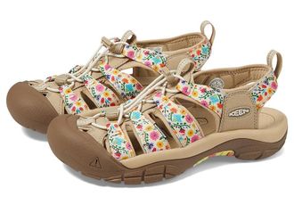 Keen Newport Retro Womens Shoes Multi/Safari : 8.5 B - Medium, Textile