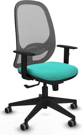Piqueras y Crespo Silla De Oficina Piqueras Y Crespo Cilanco Turquesa Similpiel Malla