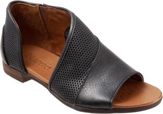 Bueno Womens Bueno Tahiti 13186921 Sandals Black Leather Open Toe DOrsay GAL2046