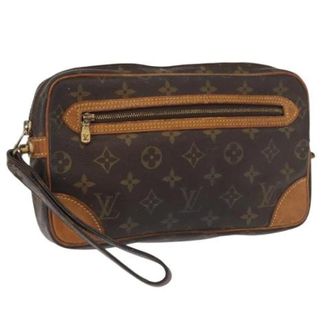 Louis Vuitton Pre-owned Vintage Canvas Clutch - Dames - Pre-owned - Bruin - Maat: ONE Size