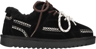 De Siena shoes Suede Trainers - Dames - Sneakers - Zwart - 38 EU - Su&egrave;de - Schoenen