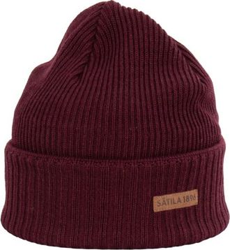 S&auml;tila Fors Brown Label M&uuml;tze - Unisex | rot