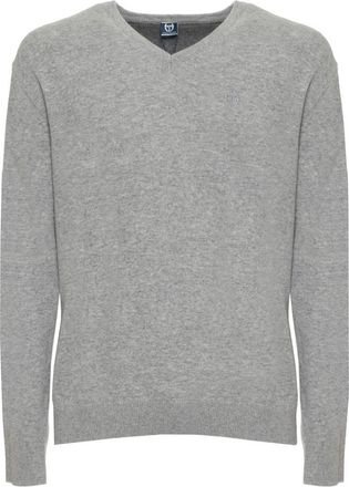 Sergio Tacchini Merino Wol V-hals Trui