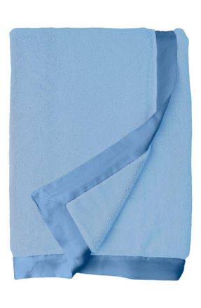 Little Giraffe Luxe Big Kid Blanket in Cornflower at Nordstrom