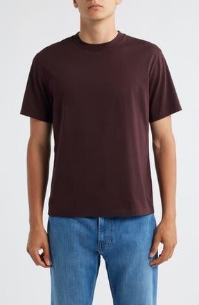 Frame Denim Short Sleeve Light Cotton Tee in Burgundy at Nordstrom Rack, Size Small