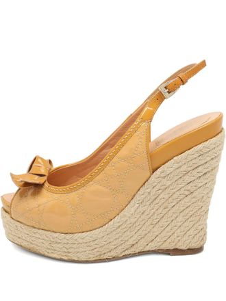 Dior Sandali con fiocco 120mm - Toni neutri