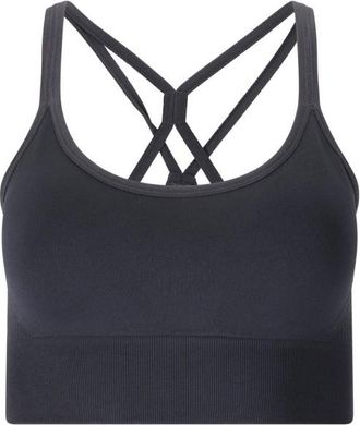 ENDURANCE Foan V3 Seamless Bra Sport-BH f&uuml;r Damen | blau/grau