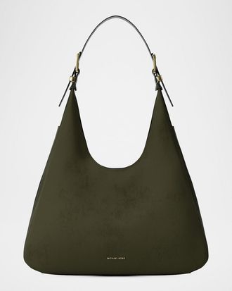 Michael Kors Nolita Large Leather Hobo Bag